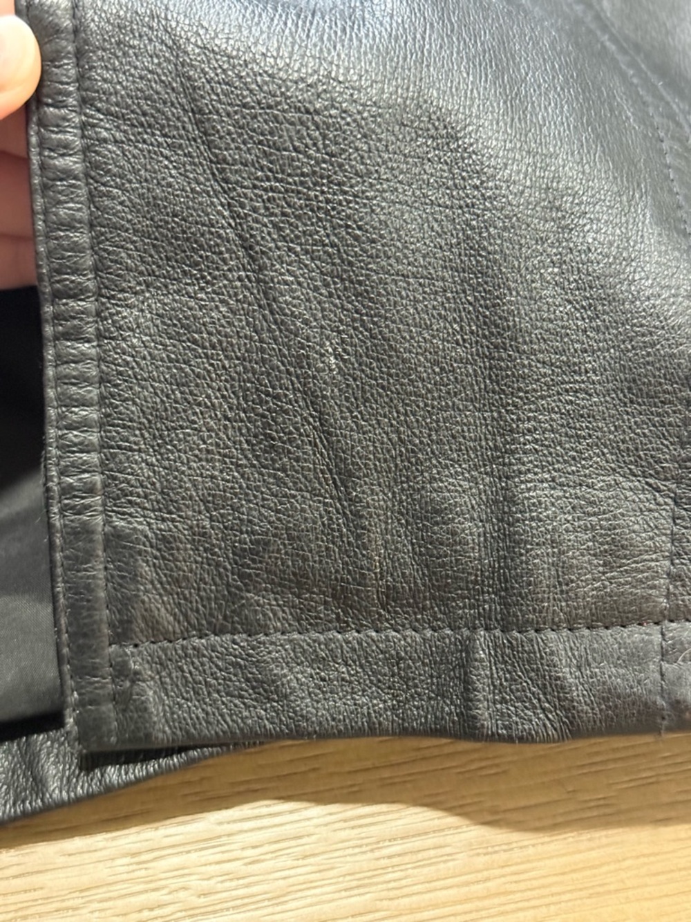 Wilsons Leather Jacket Suede Paisley Zip Liner Coat‎ Goth Steam Punk Industrial - Picture 14 of 15